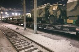 Техника, город Борзя. Ночью 7 января 2022 год...