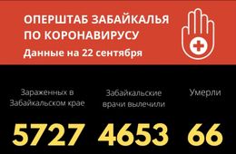 В Забайкалье зарегистрировали еще один летальный случай от COVID-19 
