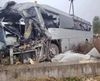 Пассажирский автобус и большегруз столкнулись в Улетовском округе
