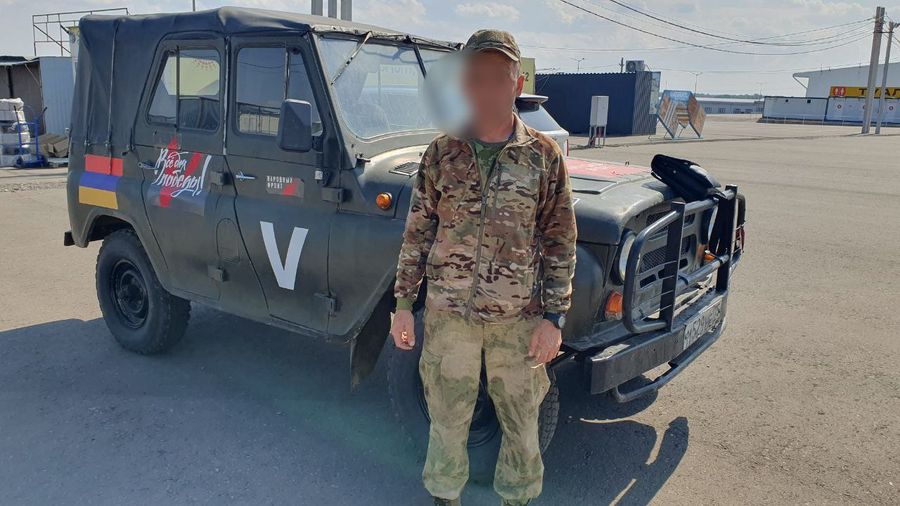 УАЗ от земляков получил забайкалец - боец СВО