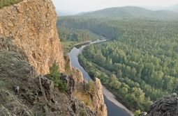 Скала любви в Тунгокоченском районе. Фото Оле...