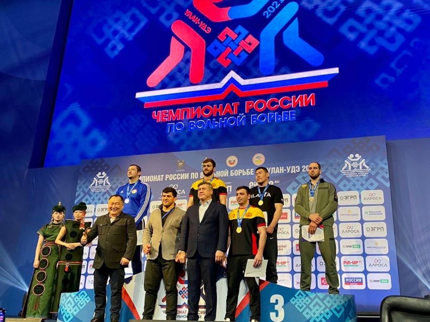 Борец из Забайкалья выиграл бронзу чемпионата России