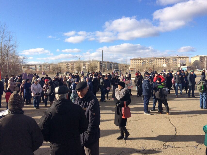 Михалёв, уйди вон - митинг против главы Читы собрал больше 150 человек