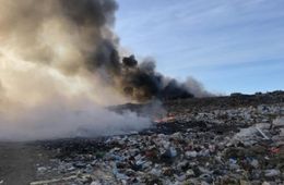 Власти ввели режим ЧС из-за пожара на читинской свалке