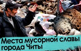 Мусор, бомж и крыса: что происходит на свалках Читы