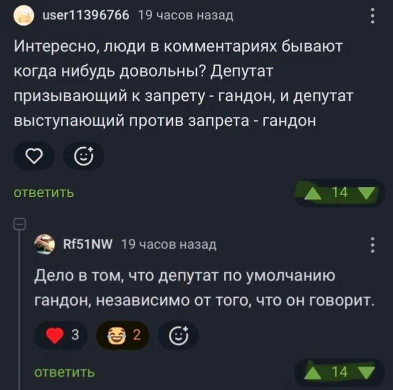 Когда депутаты так себе и ни о чем