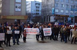 ​Депутат читинской думы Сапожников на митинге против мэрии призвал горожан выйти на субботник
