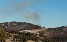 Пять очагов возгорания обнаружила репортерская группа 