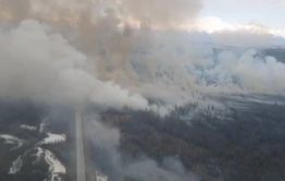 От пожара пострадало маленькое село Неляты в Забайкалье. Все жители эвакуированы