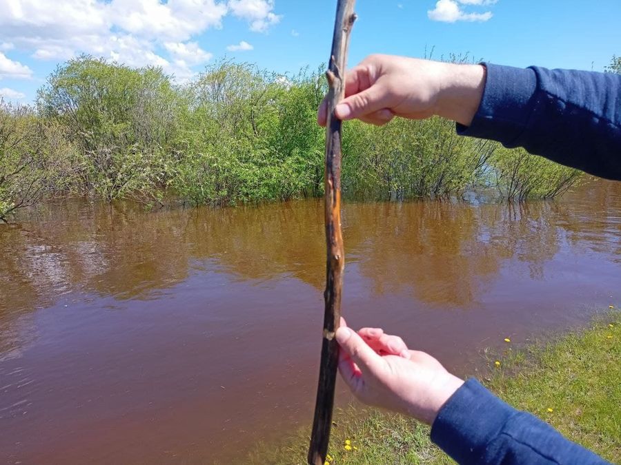 Журналисты «Вечорки» измерили уровень воды в Нерче: успокаиваться пока рано