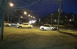 Чита: ДТП на перекрестке Чкалова – Н.Островского