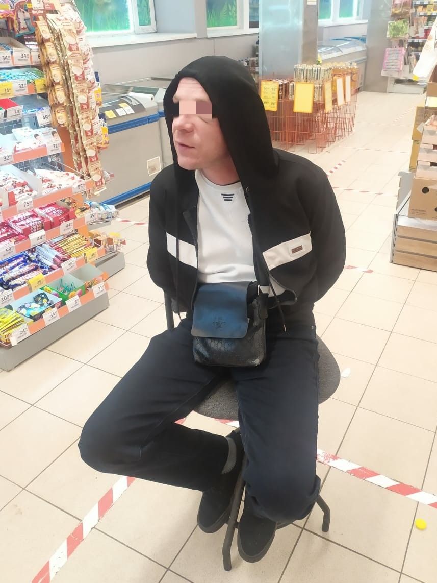 В Забайкалье задержали вора продуктов питания