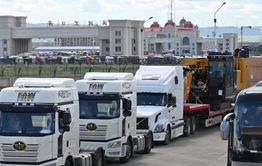 Исторического максимума достигло количество транспорта, пересекающего границу через МАПП Забайкальск