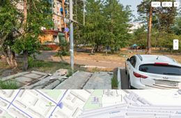 Пивнушку поставили прямо напротив детской площадки в Чите 