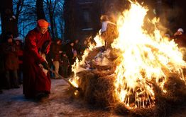 Как встречают Белый месяц