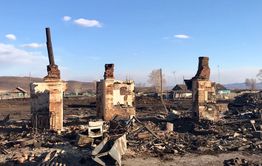 Врио Осипов в Алек.-Заводском районе посетил села, пострадавшие от пожаров
