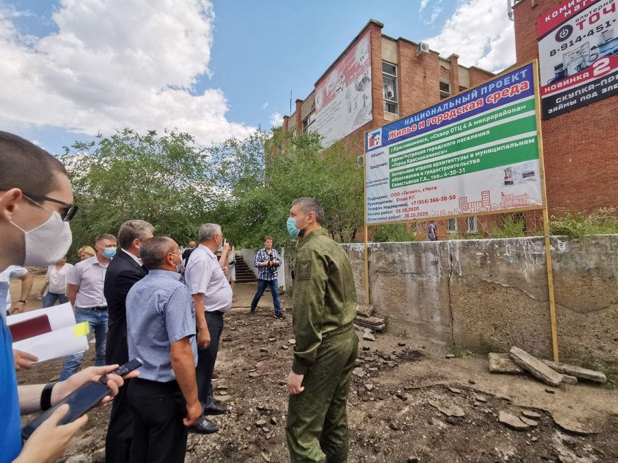 Губернатор Забайкалья находится в Краснокаменске в рамках рабочей командировки