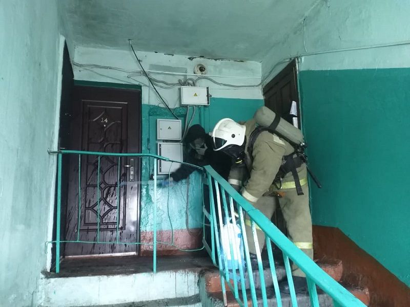 ​Санобработку провели в домах забайкальцев с подтвержденным коронавирусом