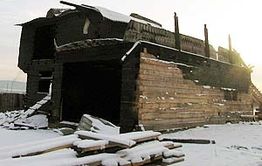 В Красном Чикое сожгли дом сотрудника полиции
