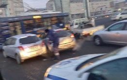 Читинские троллейбусы вынуждены двигаться по другому маршруту из-за ДТП 