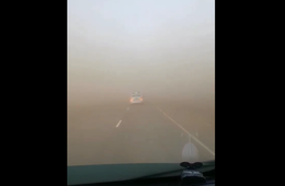 Пожары подошли вплотную к трассе под Краснокаменском ВИДЕО