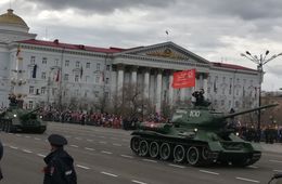 9 мая 2019 года. Чита. Парад Победы.
