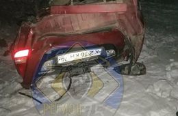 Пожилой водитель столкнулся с двумя поездами на переезде под Читой