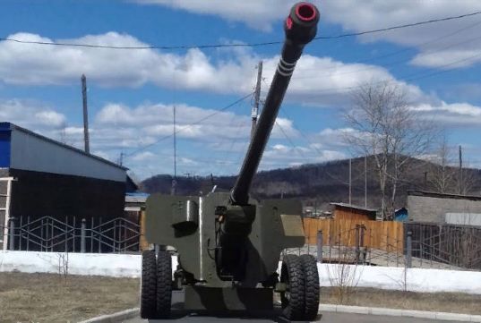 Вандалы накануне 9 мая осквернили пушку в парке Победы в Могоче