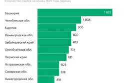 Забайкалье вошло в список регионов с самым большим количеством свалок