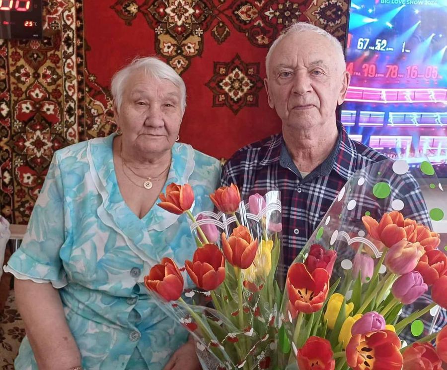 Бриллиантовая свадьба в Цасучее