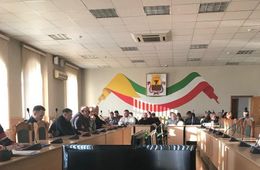​В администрации Читы состоялось совещание Александра Спожникова с управляющими компаниями и «Олерон+»