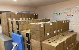 В больнице села Харагун устанавливают автоматизированные рабочие места
