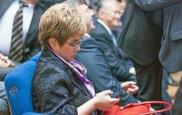 Спикер краевого Заксобрания Жданова обозвала СМИ помойкой!