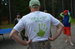 Экологический десант прошёл на озере Арей в Забайкалье
