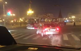 ​Авария парализовала движение троллейбусов на Бутина в Чите