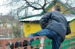В Чите полицейские задержали дачного вора
