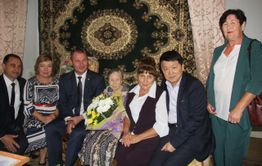 Читинка отметила свой 100-летний юбилей