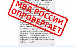 Забайкальские полицейские просят не верить фэйковым сообщениям о проведении рейдов по детям