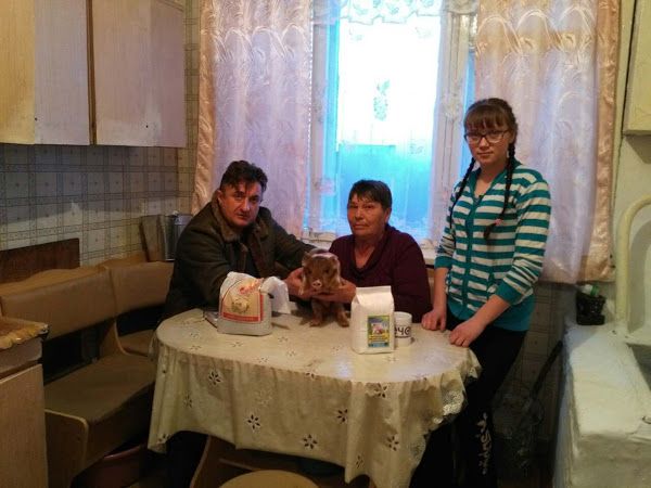 Полуландрас Борис доставлен в Ковыли победителям конкурса подписчиков «Вечорки»