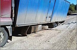 Шесть мостов в Тунгокоченском районе находятся в аварийном состоянии