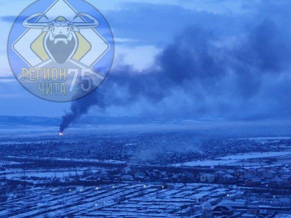 Склад горит на Биофабрике