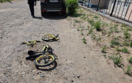 В Чите женщина сбила мальчика, ехавшего на велосипеде