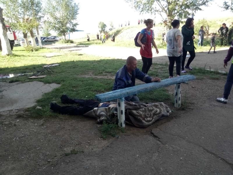 Госпитализированный мужчина с пожара в Даурии был сильно пьян