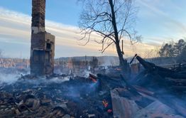 Названы причины пожара в дачном  кооперативе в Забайкалье