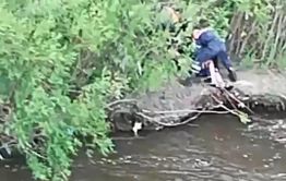 Тело мужчины выловили из Читинки в районе Богомягкова