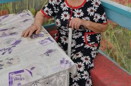 Читинку поздравили со 100-летним юбилеем