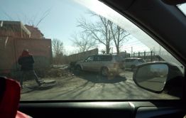 Житель Забайкальска встретил 23 февраля лобовой атакой