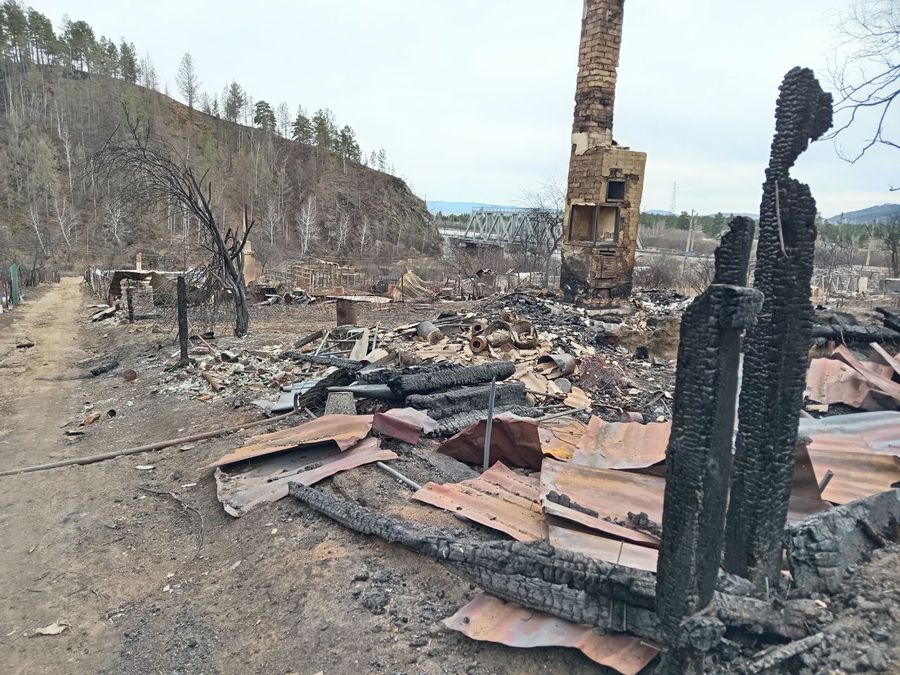 Первомайский пожар на «Земляничной»
