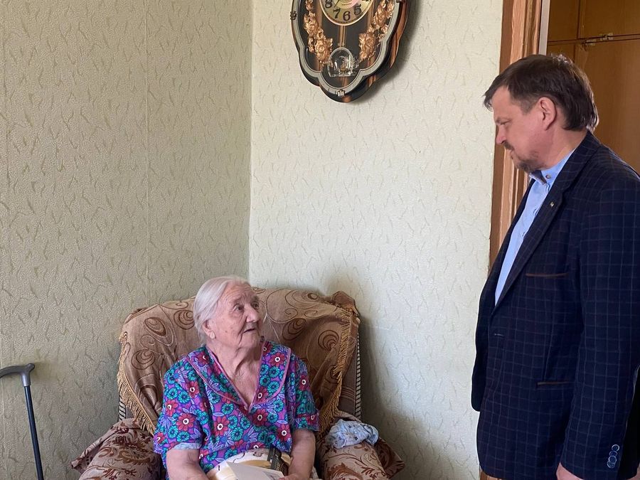 Жительница Забайкалья  отметила 95 лет