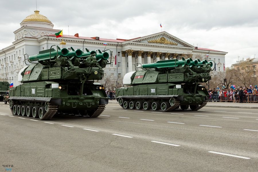 ​9 мая 2019 года. Чита. Парад Победы.